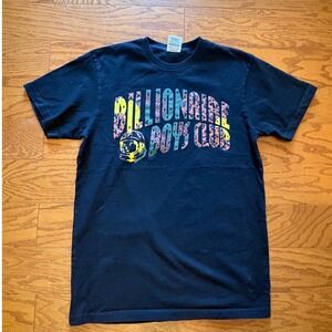 Billionaire Boys Club Mens Black Arch Logo Camo Leopard Graphic T-Shirt Size M